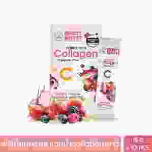BEAUTY BUFFET HYDROLYZED COLLAGEN TRIPEPTIDE PLUS VIT C (15G X 10SACHETS) บิวตี้ บุฟเฟต์ ไฮโดรไลซด์ คอลลาเจน ไตรเปปไทด์ พลัส วิตซี (ผลิตภัณฑ์เสริมอาหาร)