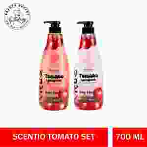 SCENTIO TOMATO LYCOPENE & NANO MULTI VITAMIN BODY ESSENCE &  BATH CREAM
